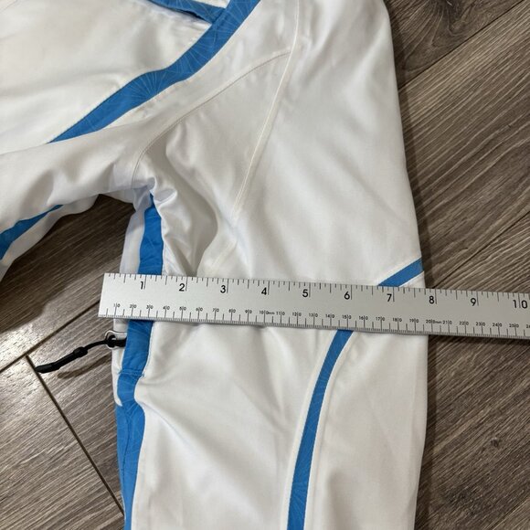 Spyder Womens Ski Jacket & Pants Set 10 White Blue Waterproof Insulated SnowSuit - Picture 10 of 16